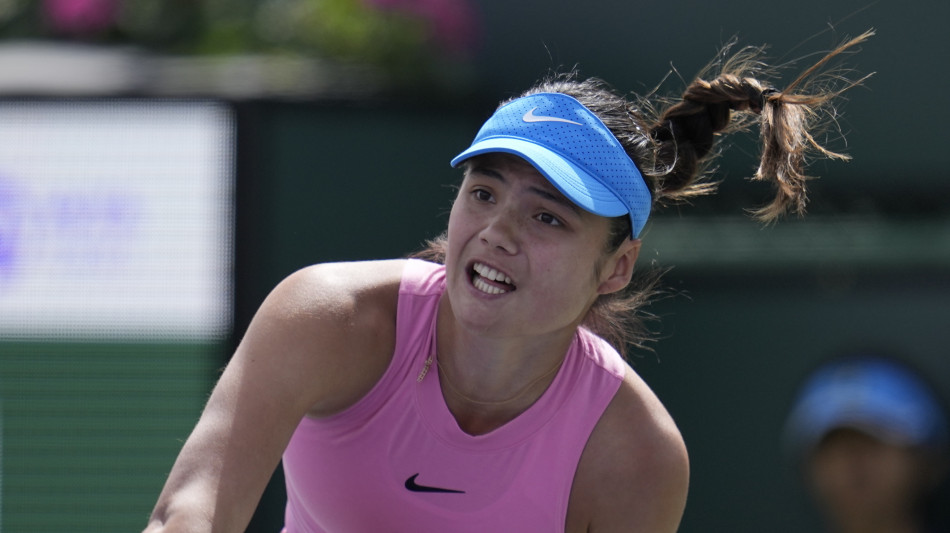 Tennis: Wta Miami; Raducanu si ritira