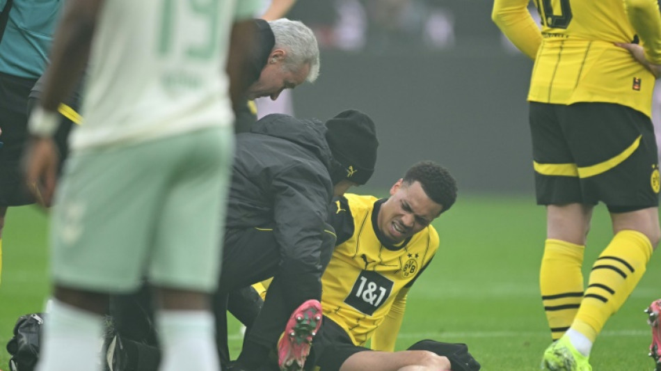 Dortmund's Nmecha sidelined for 'weeks' with knee injury