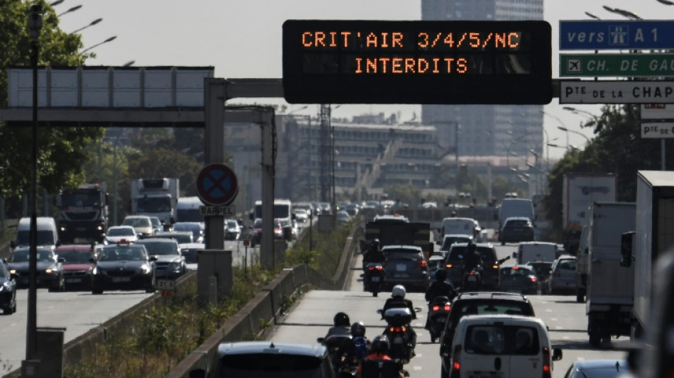 Pollution: quatre métropoles restreignent la circulation des véhicules Crit'Air 3 le 1er janvier