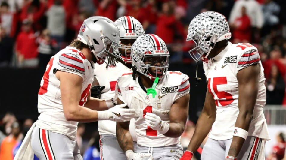 Ohio State holds off Notre Dame to clinch US college football crown