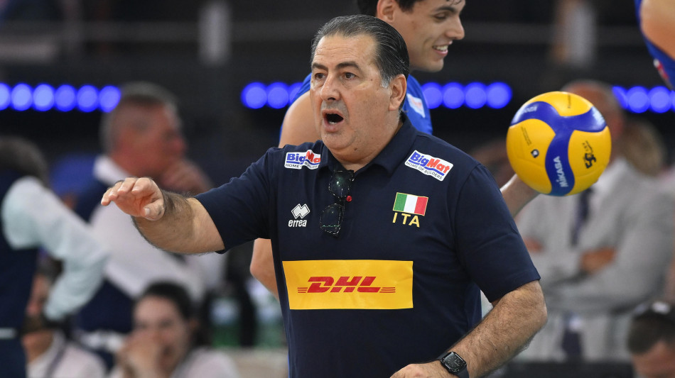 Pallavolo: De Giorgi sceglie i 30 azzurri per la Nations League