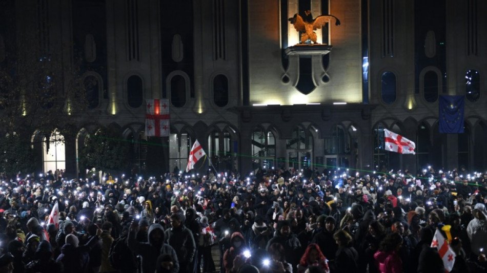 Géorgie: nouvelles protestations face au Premier ministre qui entend "gagner" face aux manifestants
