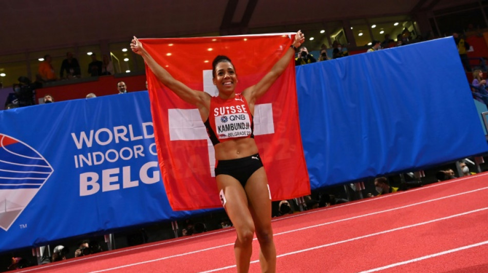 Mondiaux d'athlétisme en salle: la sensation Kambundji