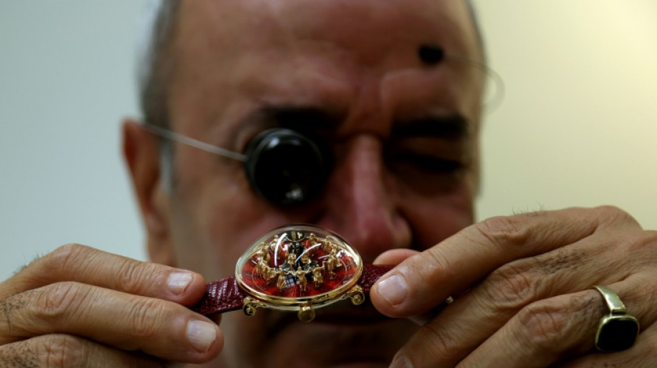 Jeweller's eye-popping watch is love letter to Albania