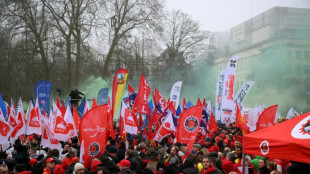 "L'industrie est laminée": quelques milliers d'ouvriers manifestent près de la Commission européenne