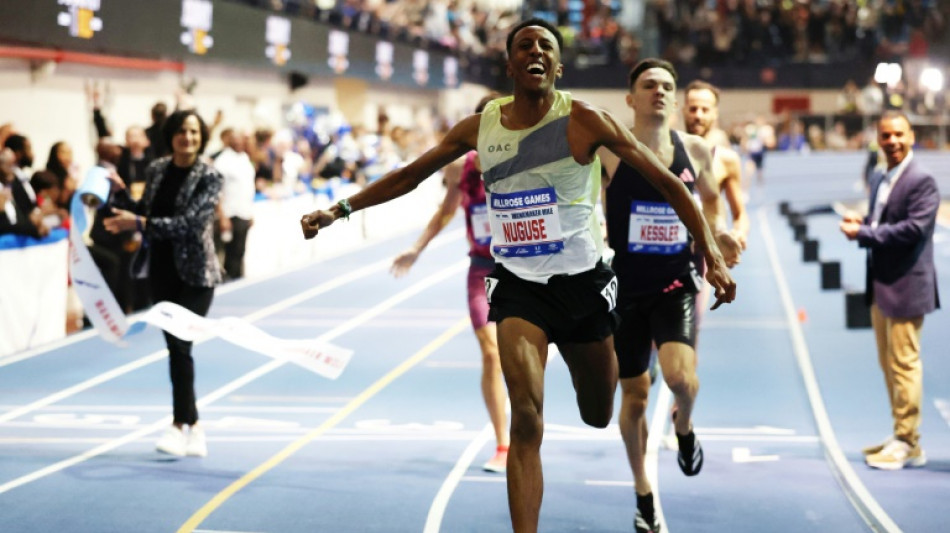 Fisher, Nuguse smash world records at Millrose Games indoor meet