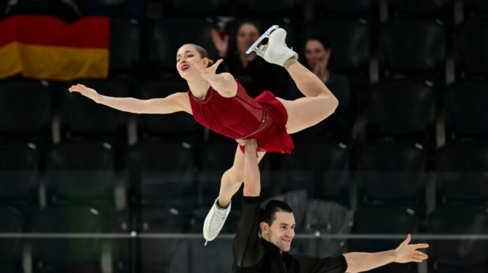 German skaters Hase and Volodin dance into European championships lead