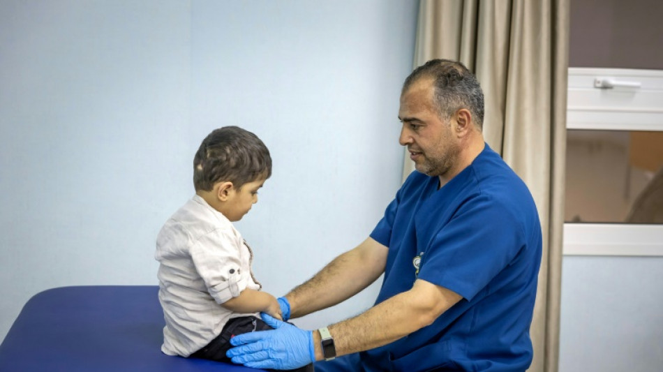 Gaza child amputees get new limbs but can't shake war trauma