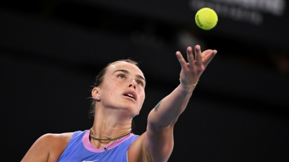 Tennis: Aryna Sabalenka bat Polina Kudermetova en finale à Brisbane