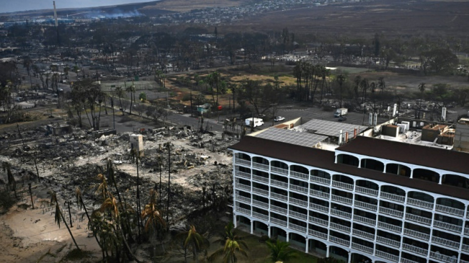 Les pires incendies d'Hawaï font plus de 50 morts, un bilan qui devrait s'alourdir