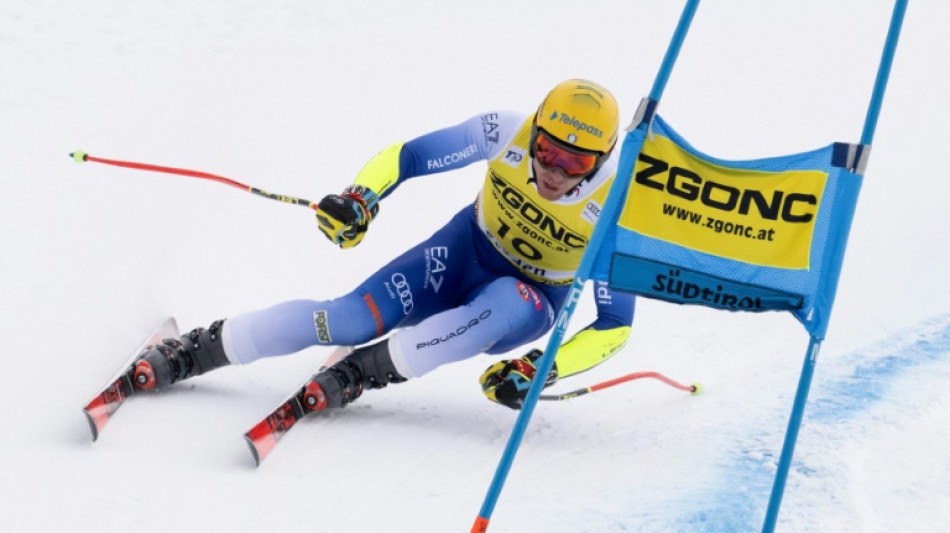 Ski: l'Italien Casse remporte pour 1/100e le super-G de Val Gardena