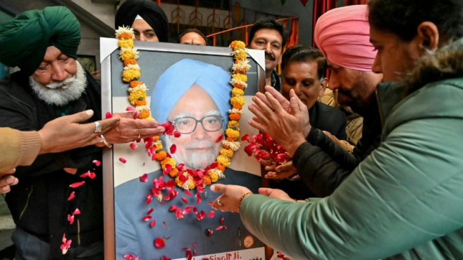 Indian state funeral for former PM Manmohan Singh 