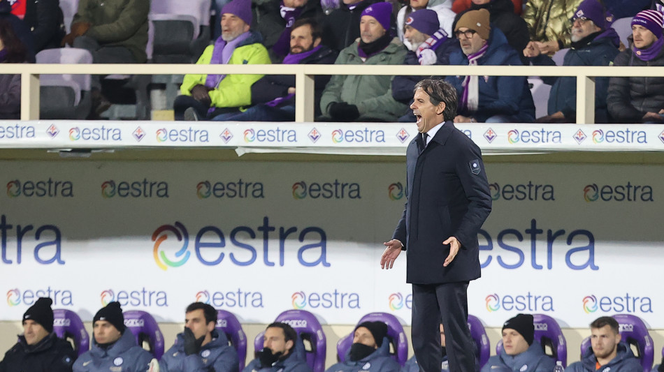 Calcio: Inzaghi, si parla solo di errori a favore dell'Inter