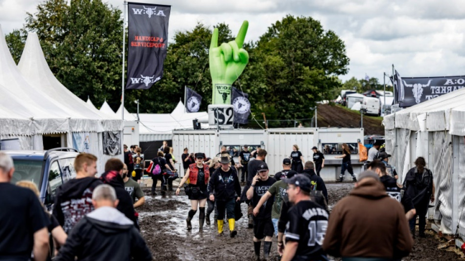 German mud mires world's top heavy metal festival