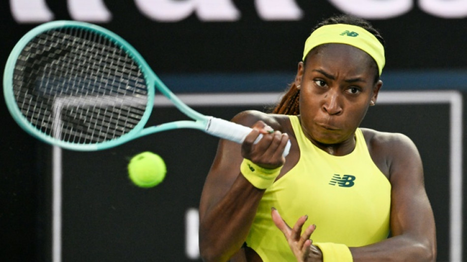 'Grounded' Gauff extends red-hot run to reach Melbourne last 16