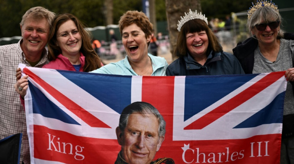 Letzte Vorbereitungen für die feierliche Krönung von Charles III.