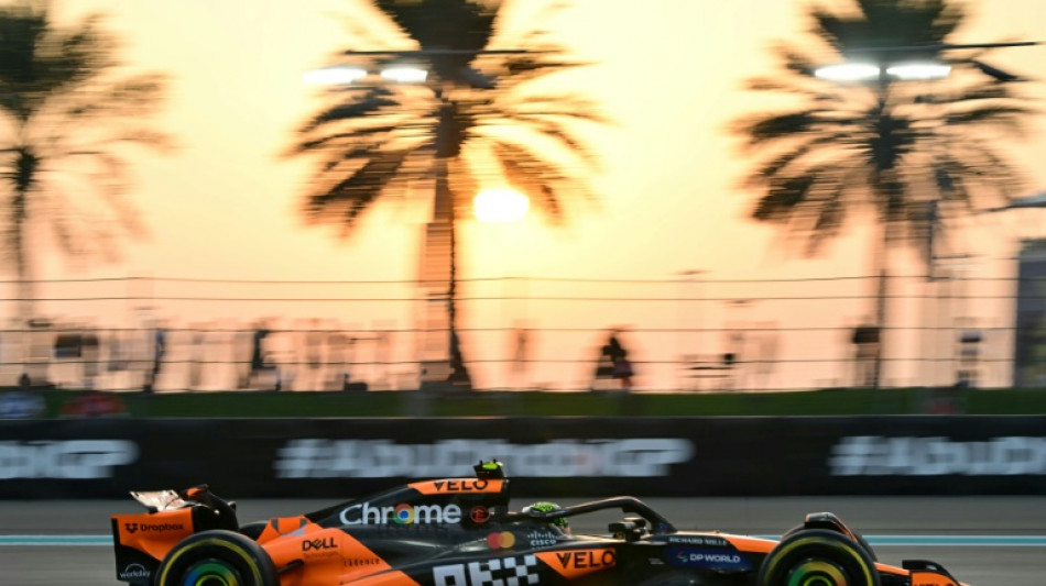 Lando Norris domina la segunda sesión de libres en Abu Dabi