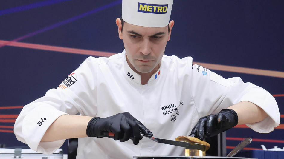 La Francia vince il 'Bocuse d'Or' con lo chef Paul Marcon