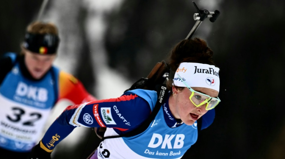 Biathlon: Lou Jeanmonnot remporte le sprint (7,5 km) à Anterselva