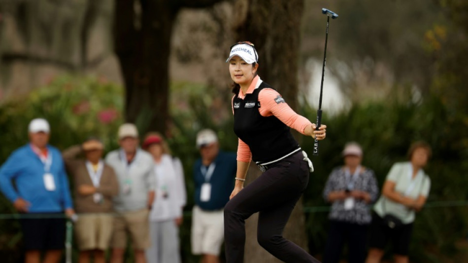 Kim holds off No.1 Korda for wire-to-wire win in LPGA opener