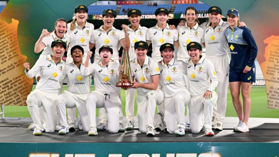 Australia crush England in one-off women's Test for Ashes whitewash