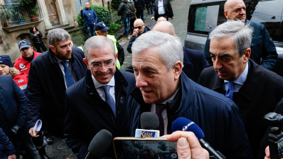 Tajani, domani in Israele e a Ramallah per sostenere pace