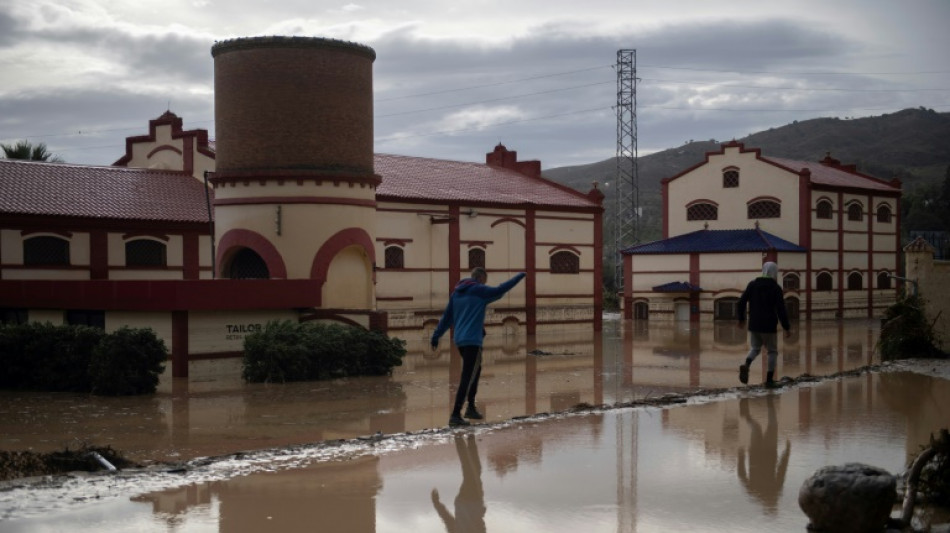 Nouvelles pluies torrentielles en Espagne, deux semaines après les inondations