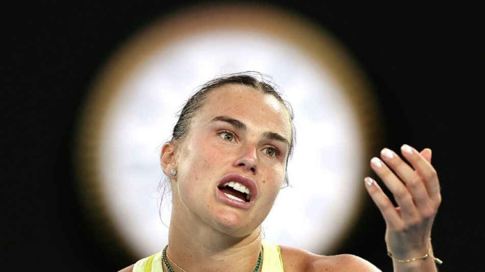 Sabalenka survives to set up Melbourne semi with 'emotional' Badosa