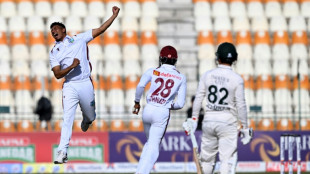 West Indies earn slender lead over Pakistan after Noman hat trick