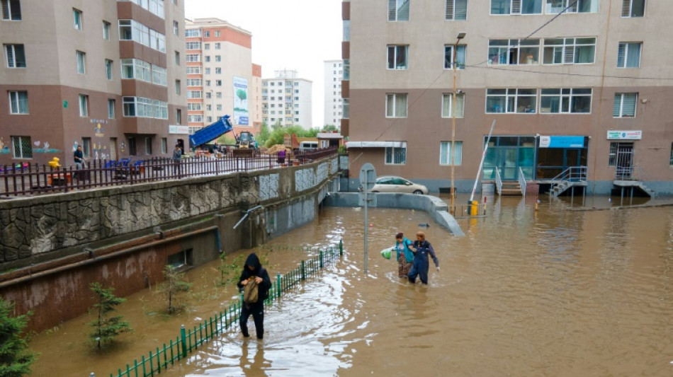 Hundreds flee homes after flooding in Mongolia capital