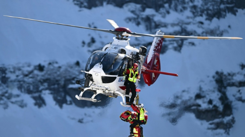 Ski: le Français Blaise Giezendanner hélitreuillé après une chute à Wengen