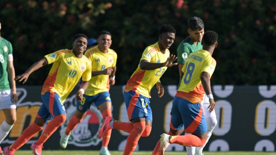 Colômbia vence Bolívia (3-2) e alcança Argentina na liderança do Grupo B do Sul-Americano Sub-20